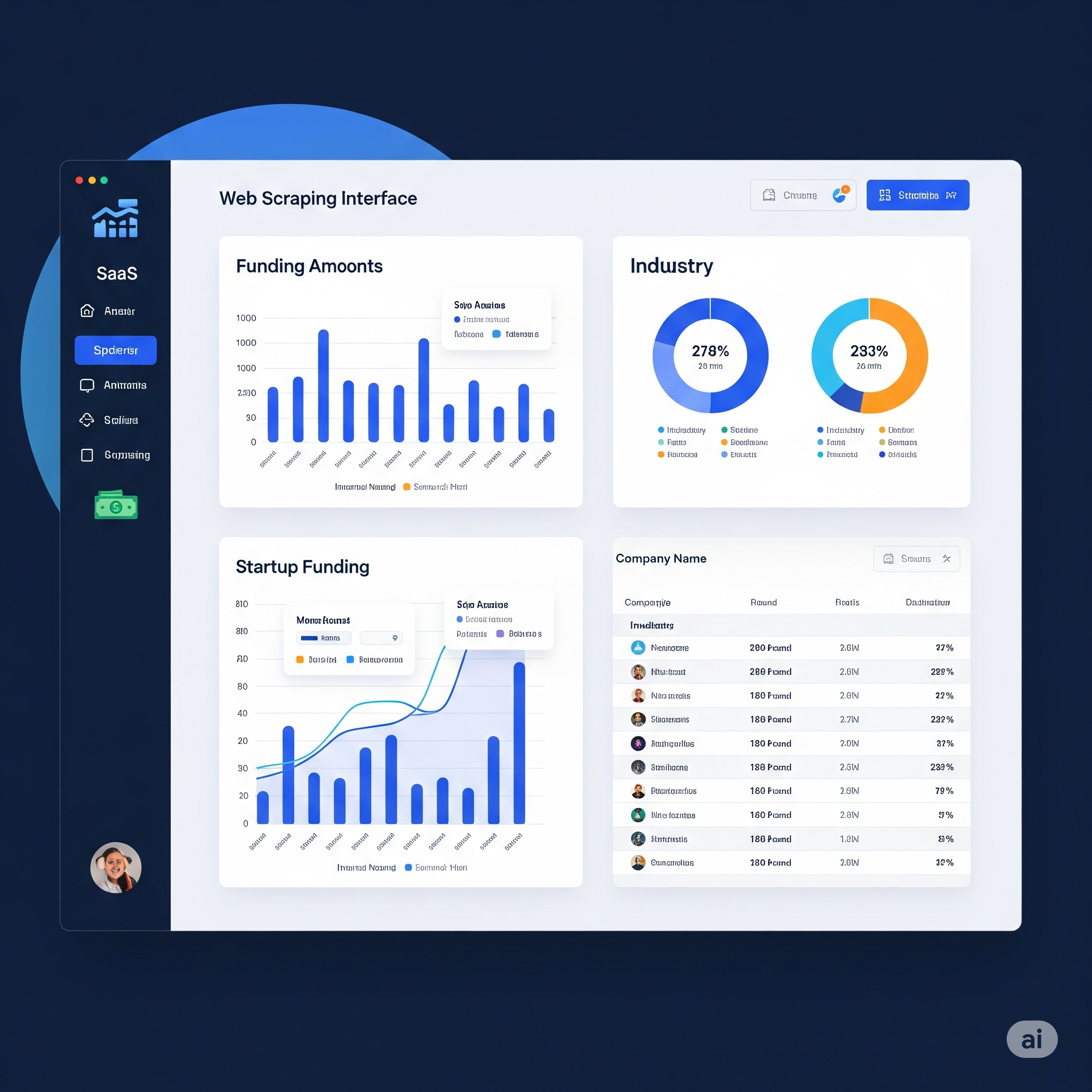 Enhanced Startup Funding & Agency Data Scraper